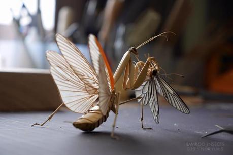 Insectes en bambou par Noriyuki Saitoh
