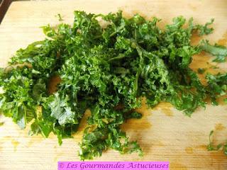 Chou Kale et multi-céréales en salade (Vegan) Chou Kale et multi-céréales en salade (Vegan)