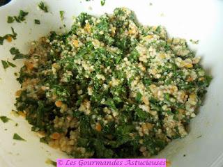 Chou Kale et multi-céréales en salade (Vegan) Chou Kale et multi-céréales en salade (Vegan)