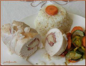 Blancs de poulet farcis au riz pouletfarci1