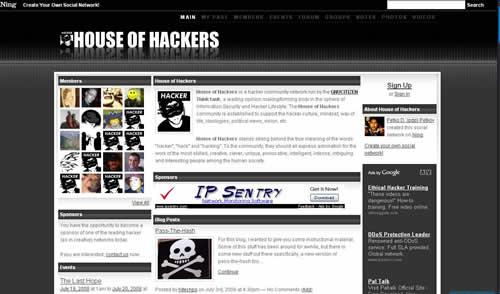 hoh House Of Hackers, le reseau social des Hackers
