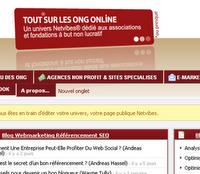 Un univers Netvibes consacré aux associations et fondations à but non lucratif