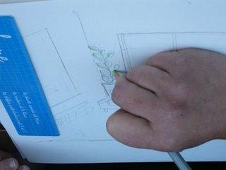 Quand Valérie joue les décorateurs d'intérieur....ça lui va plutôt bien !