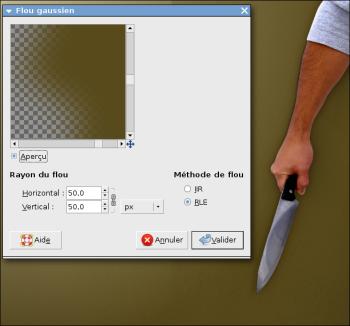 Gimp - Ambiance cinématographique