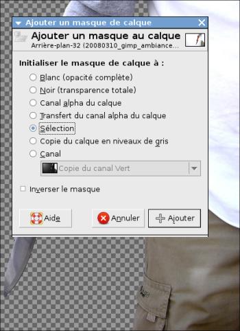 Gimp - Ambiance cinématographique