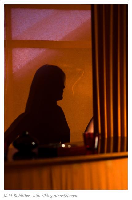 Ombre de la barmaid Ombre de la barmaid