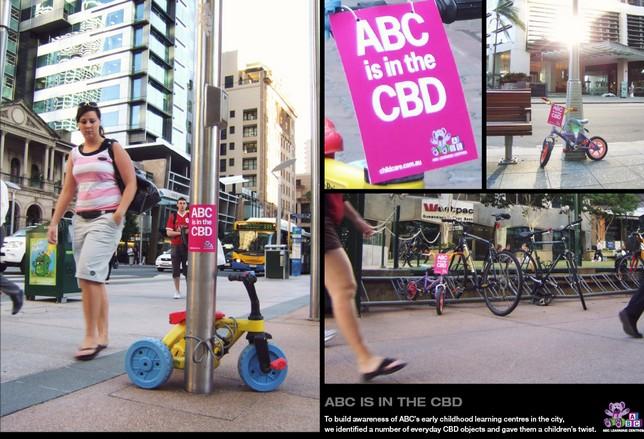 12 outils pour faire connaitre un commerce ou une petite entreprise – Partie 1 pub street marketing bébé