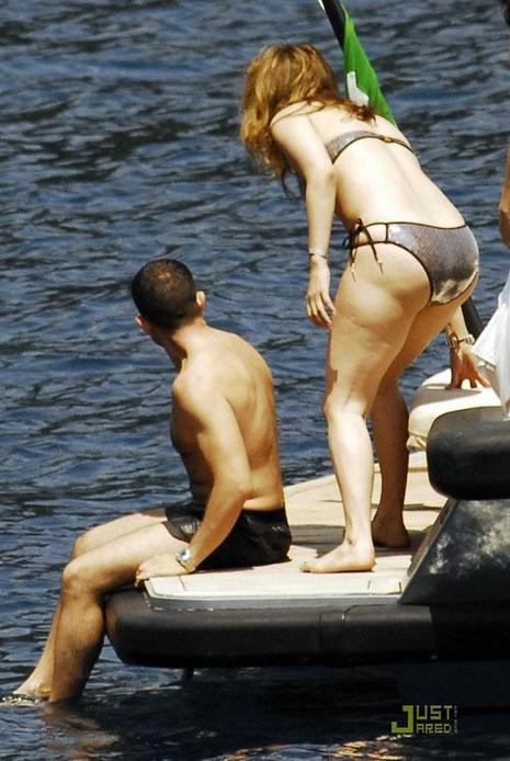 Jennifer Lopez en vacances à Portofino, Italie