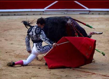 Pamplona : corrida du conde de la corte Abellan