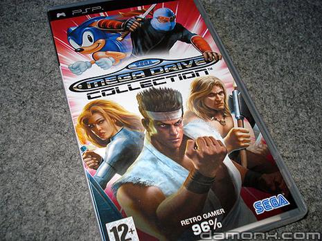 Sega Mega Drive Collection sur PSP