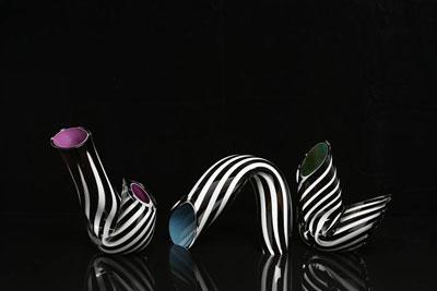 Un souffle de verre très pop ! Eye Candy © Kathryn Wightman