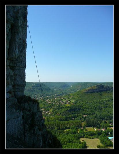 Vue sur le village