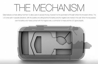 Le porte-clés du futur est élégant et intelligent