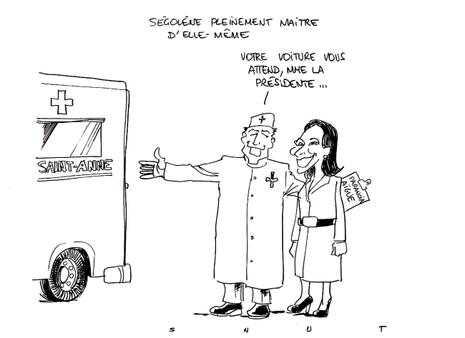 Royal se dit suivie et écoutée, et le dit partout Royal se dit suivie et écoutée, et le dit partout