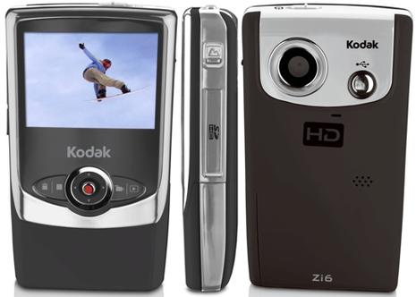 Kodak Zi6, le camescope de poche HD