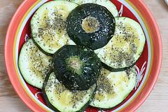 Courgettes & huile d'olive