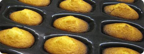 Recette madeleines (fourrées Nut'