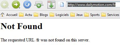 Mais que se passe t-il avec Dailymotion ?