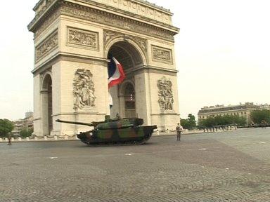 180° Voir et complimenter l'armée française