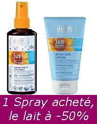 Offre spéciale solaire bio : -50% sur l’après-solaire