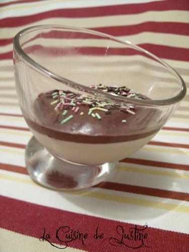 Mousse aux Deux Chocolats et Groseilles Mousse aux Deux Chocolats et Groseilles