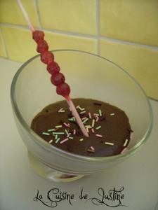 Mousse aux Deux Chocolats et Groseilles Mousse aux Deux Chocolats et Groseilles