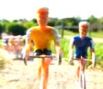 vidéo mini tour de france vélo france miniature