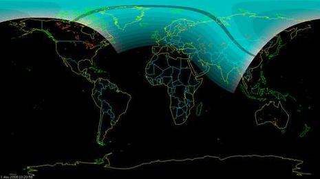 Une éclipse partielle de Soleil visible en France le 1er août 2008