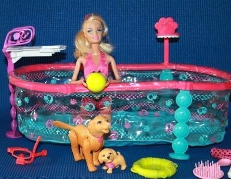 Barbie Swimming Pup Pool