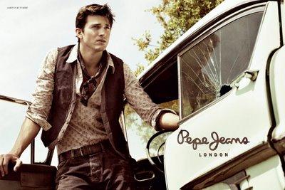 Ashton Kutcher pour Pepe Jeans