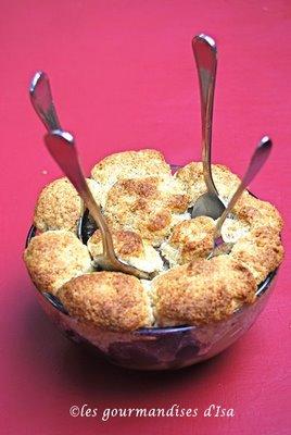 Les mardis avec dorie/twd: cobbler aux cerises et rhubarbe Cobbler cerises rhubarbe