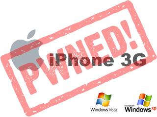 Jailbreak de liPhone 3G sous Windows XP et Vista pwned image