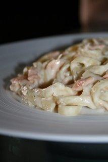 Mes pates au saumon ...