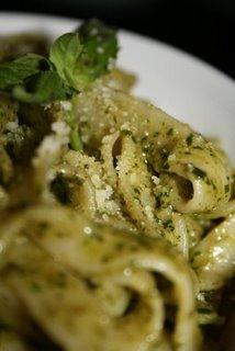 Mes pates au pesto !!!