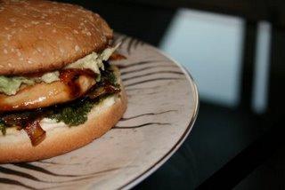 Mon teriaky burger !!!!