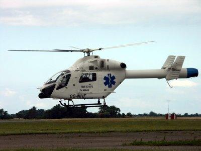 Hélicoptère MD902 du SAMU 62