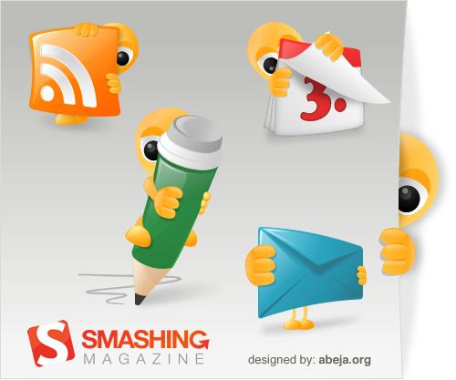release Icones: Smashy The Alien icon set