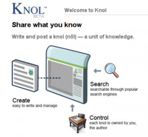 Google lance officiellement Knol