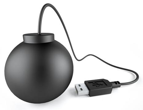Bomb-USB terrorisme envahit votre bureau