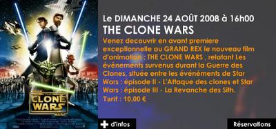 Avant-première La Guerre des Clones au Grand Rex