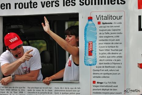 Arrivée du Tour de France 2008.