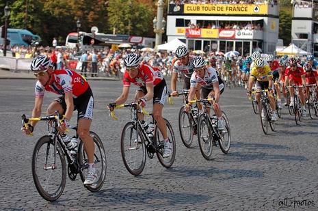 Arrivée du Tour de France 2008.