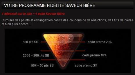 Saveur Bière ouvre le Club Saveur Bière Programme fidelité