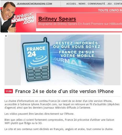 De la même manière que JeanMarcMorandini.com pompe blogiPhone, je copie Korben