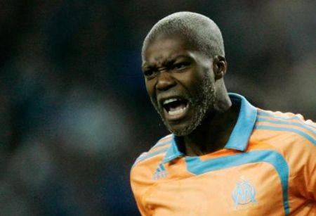Djibril Cissé, attaquant de l'Olympique de Marseille - AP/ARMANDO FRANCA