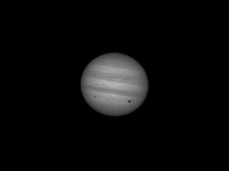 Jupiter avec un petit télescope par Nilde Sotera