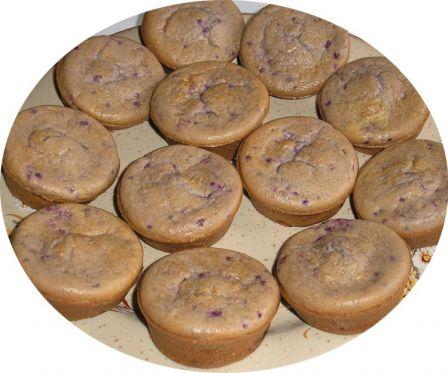 Muffins framboise, juil 2008