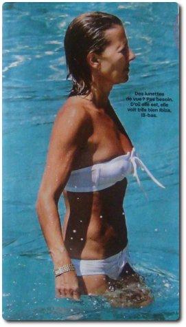 Photo claire chazal nu