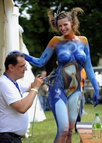 Festival du Bodypainting en Allemagne