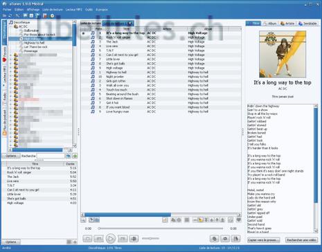 aTunes, un équivalent libre à iTunes atunes